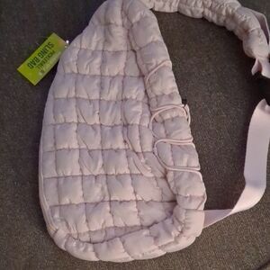 Target Light Pink Quilted Crossbody Bag